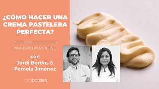 Cómo hacer una crema pastelera perfecta - MASTERCLASS