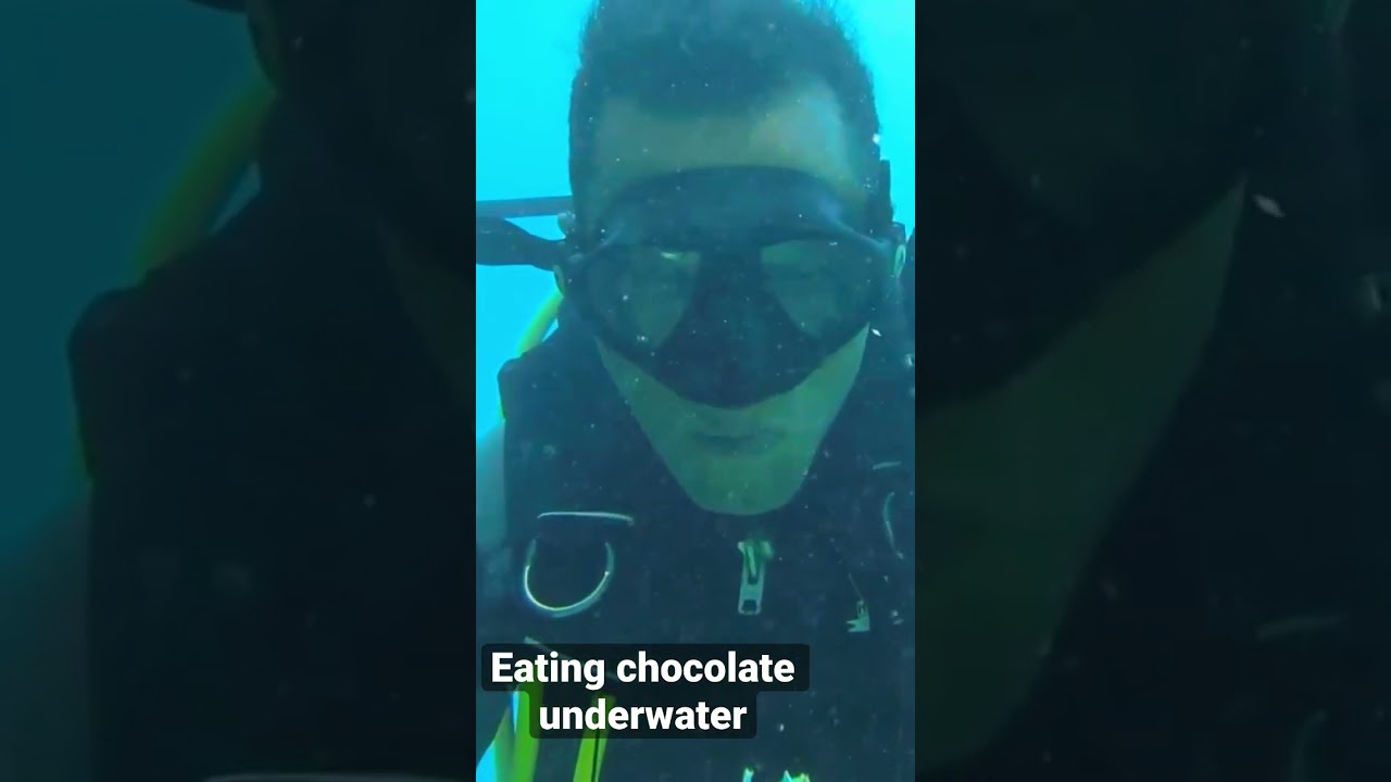 Can you eat underwater? 