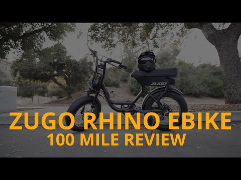 Zugo Rhino Ebike 100 Mile Review