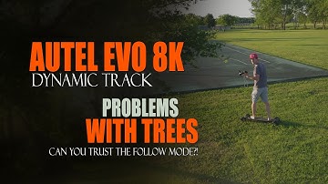 Autel Evo 2 Drone Dynamic Track Follow Mode is Scary
