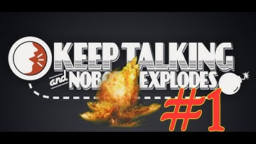 COLORBLIND MAN DEFUSES BOMB! | Keep Talking and Nobody Explodes #1