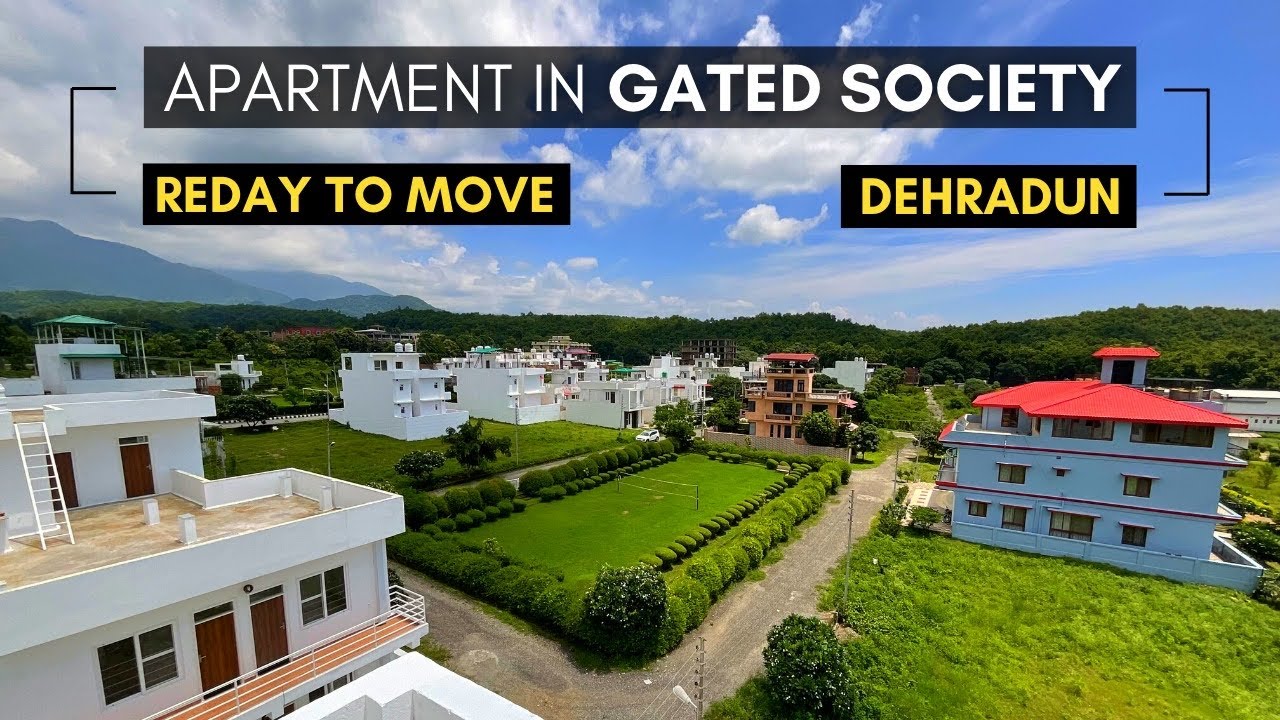 Ready to Move Apartments in Gated Society (Dehradun) Call 70357035