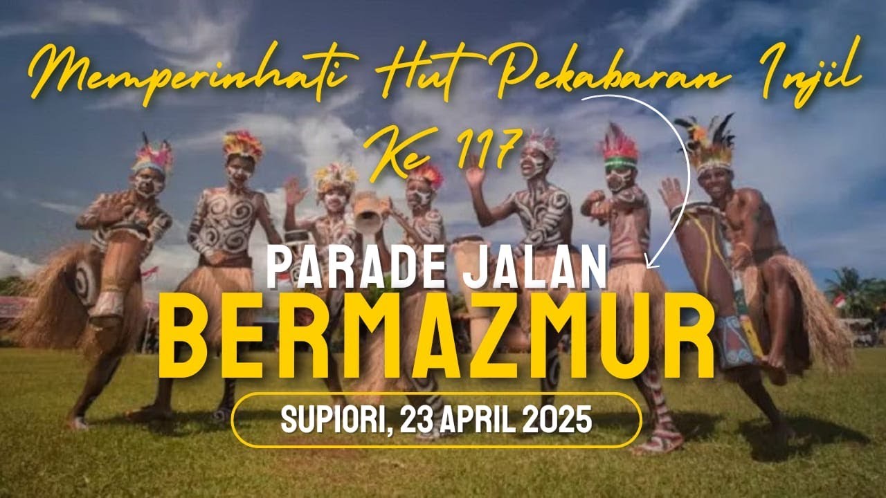 Parade Jalan Bermazmur || Langkah Iman Nyanyian Harapan ||supiori ||