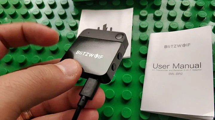 Blitzwolf BW-BR2 Bluetooth V4.1 aptX Music Receiver Transmitter 2 in 1 Adapter