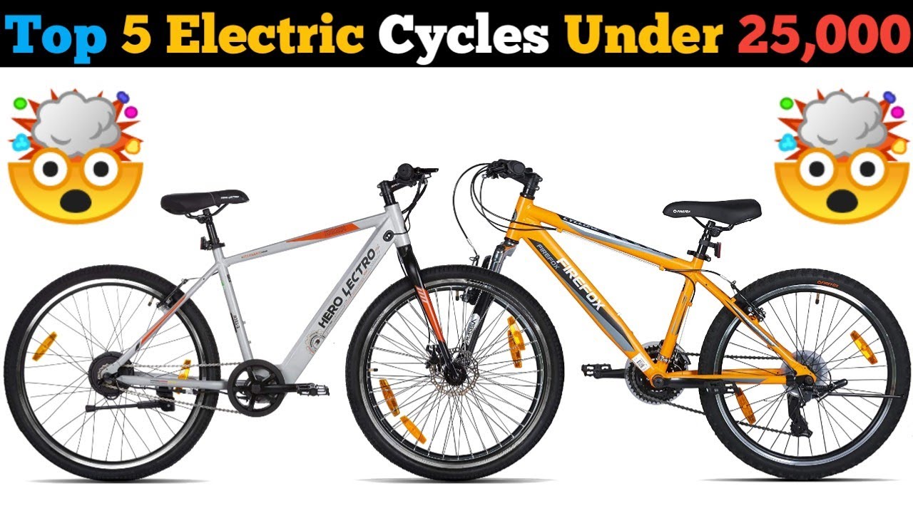 Top 5 Electric Cycles Under 25000 Cycle Under 20000 Electric Cycle