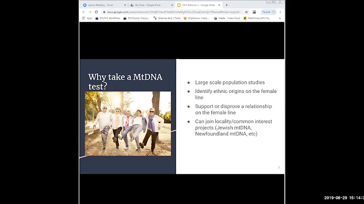 DNA Testing: Mt DNA and Y DNA - Sarah Stoddard