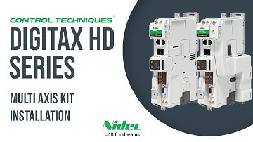 DIGITAX HD MULTI-AXIS KIT INSTALLATION | CONTROL TECHNIQUES | NIDEC