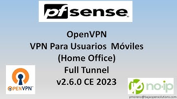 Video 66: OpenVPN VPN Usuarios Moviles Modo Full Tunnel