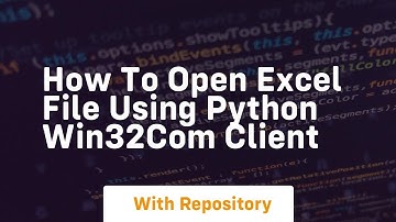 How to open excel file using python win32com client