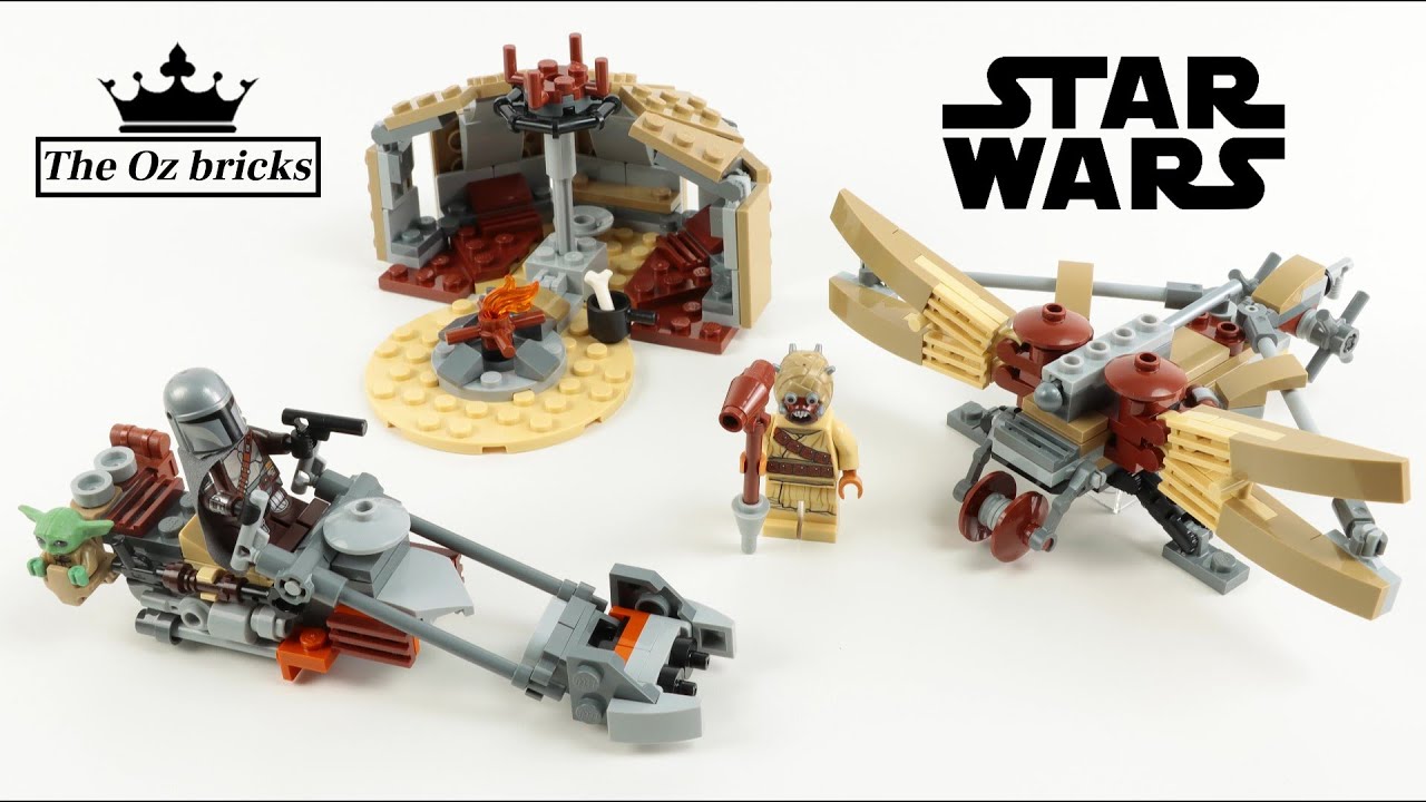 LEGO Star Wars 75299 Trouble on Tatooine - speed build review