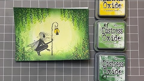 Seren in the Forest by Karen Telfer - A Lavinia Stamps Tutorial