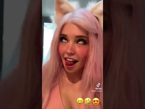 Meeting your online crush IRL ft. Belle Delphine and Oliver Tree #shorts #belledelphine