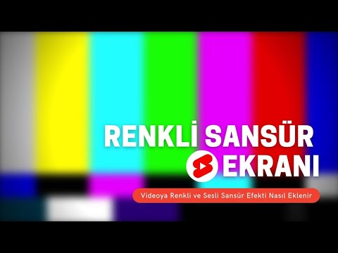 İstek Üzerine Özel Video-Renkli Sansür Ekranı-Komik Montaj Efekti #short