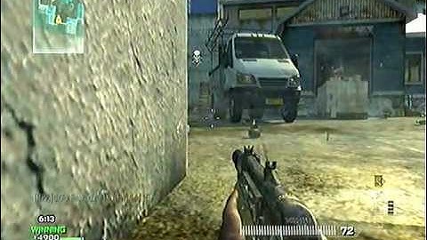 MW3: MP 412 Gameplay - Flawless Pistol Gameplay/Commentary