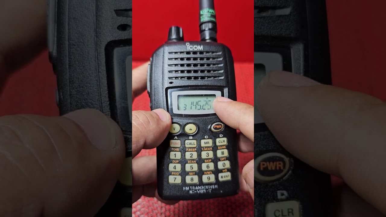 วิธีใส่โทน Tone CT DCS Icom 85T