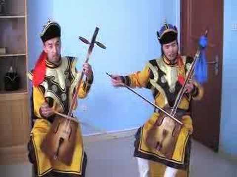 Mongolian national instrument Horse Fiddle