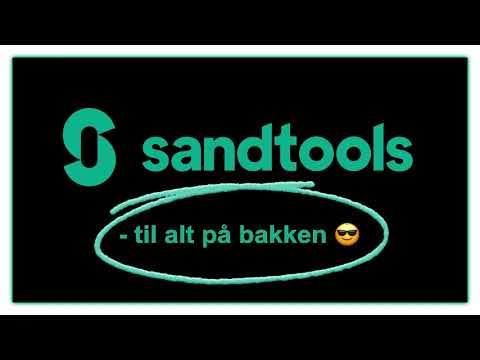 Sandtools snøskraper