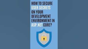 How to Secure User Secrets on Your Development Environment in ASP.NET Core? #coding #csharp #vscode
