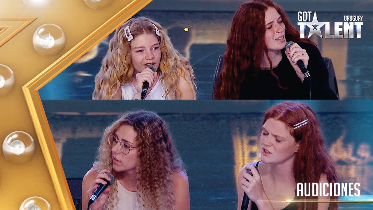 {altText(,Estas HERMANAS le pusieron un poco de FUNK a #GotTalentUY)}
