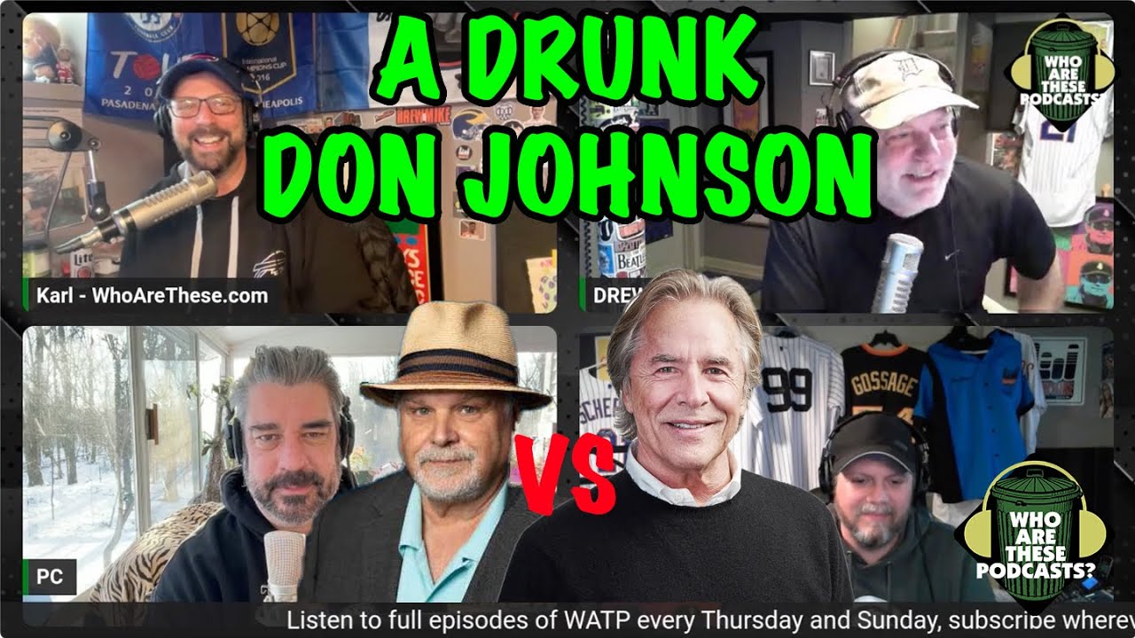Ron Bennington Clowns Don Johnson on the Ron and Ron Show (w/Drew