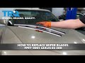 How to Replace Wiper Blades 1997-2001 Lexus ES 300