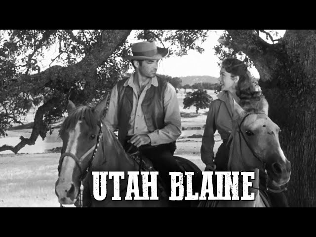 Utah Blaine | WESTERN | Full Length | Classic Cowboy Movie | English class=