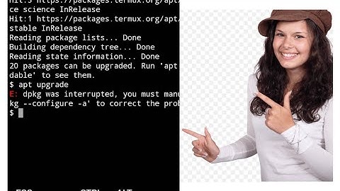 How to fix apt upgrade problem in termux / MR BLACK