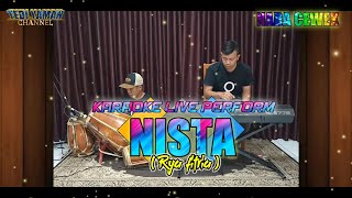 Nista karaoke live ( Rya fitria )nada cewek