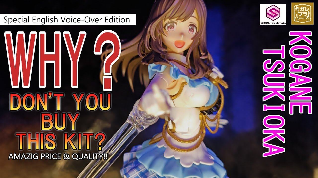 Kogane Tsukioka The Ultimate Idol Model Kit MUST BUY Review