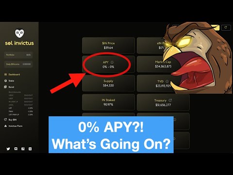 Sol Invictus $IN APY Went To 0% - What is Locked Staked INvictus? | Vlog 65