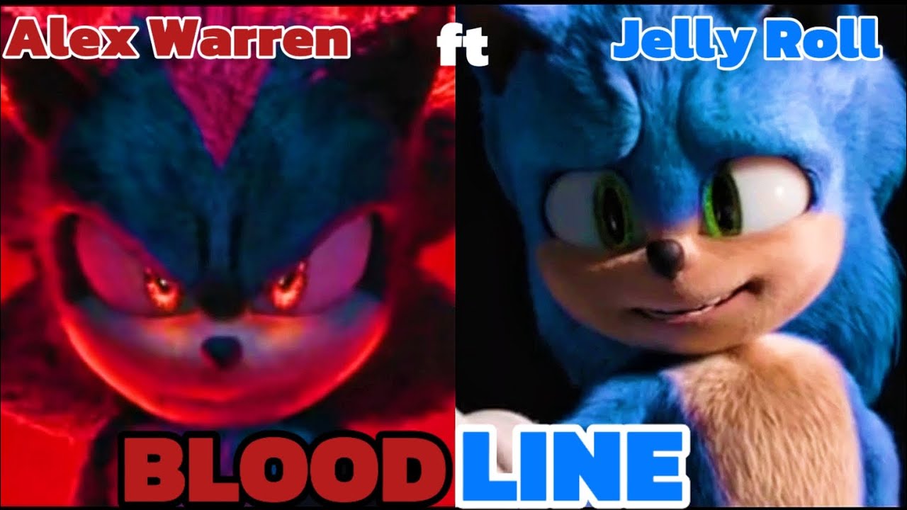 Bloodline - Alex Warren ft Jelly Roll || Sonic Movie 3 AMV || 200 SUBSCRIBERS SPECIAL