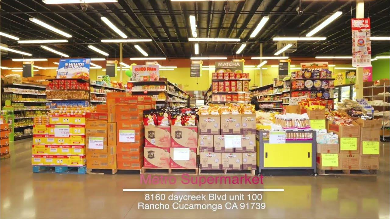 Metro Supermarket Rancho Cucamonga Grand Opening YouTube