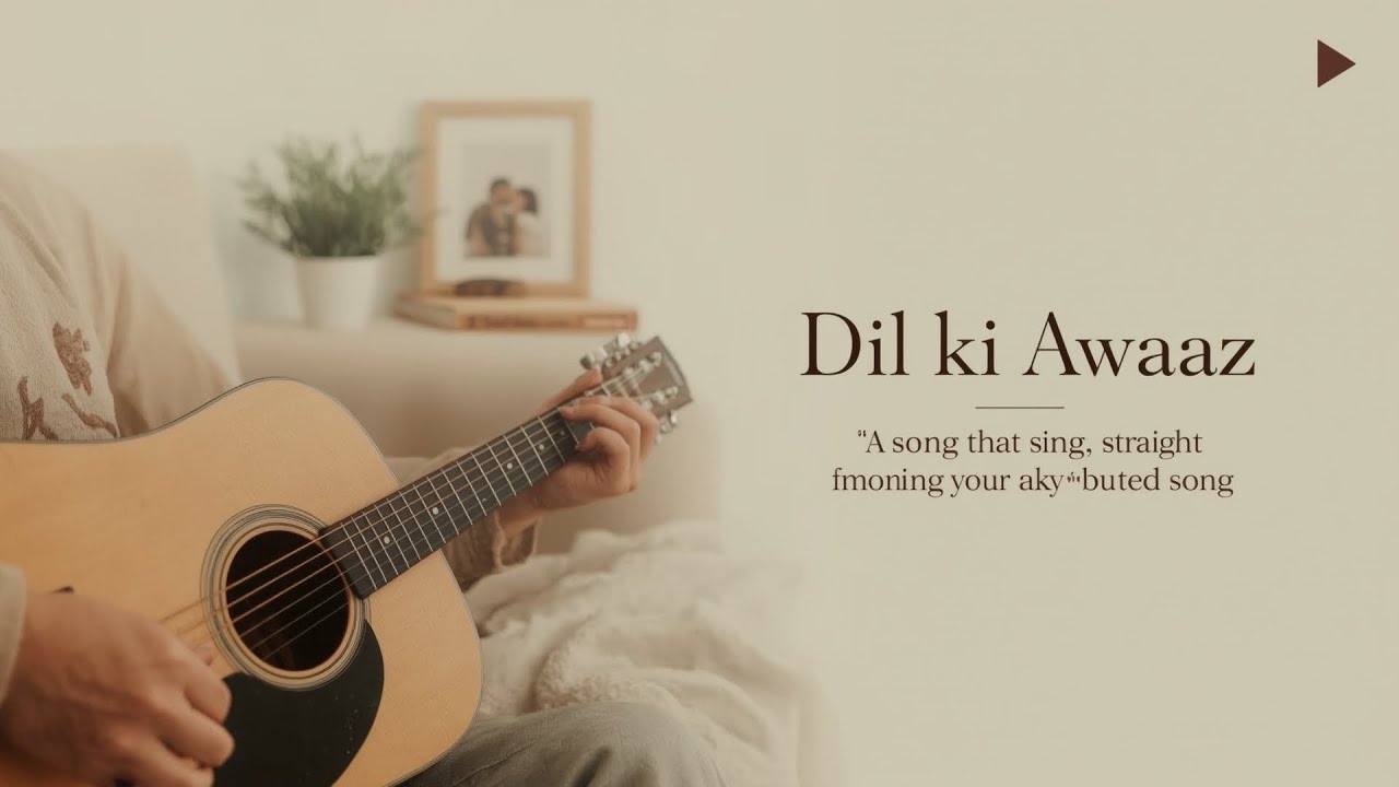 Dil Ki Awaaz | Heartfelt Hindi Love Song | Acoustic Guitar Vibes | Sunfea Originals
