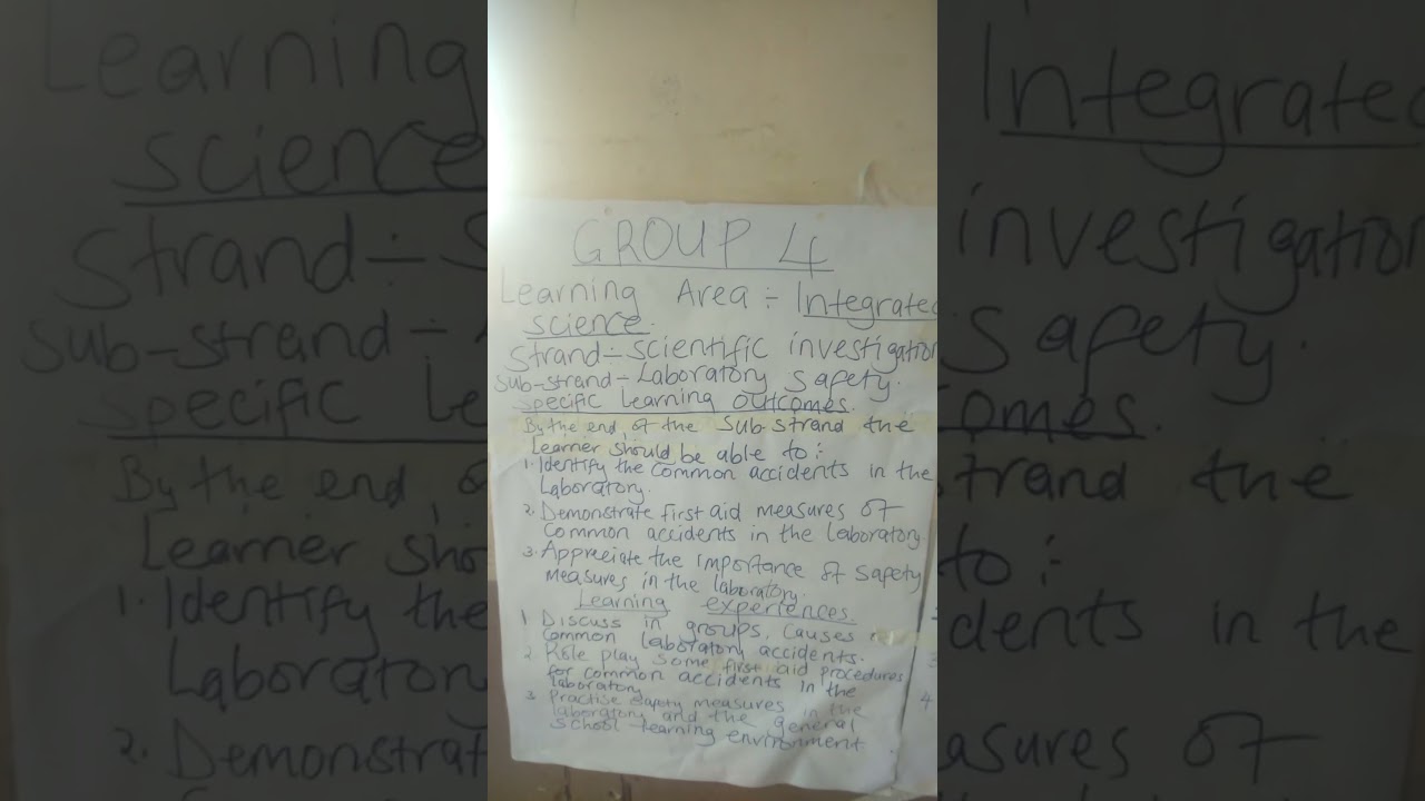 CBC Kenya....Learning Area Breakdown