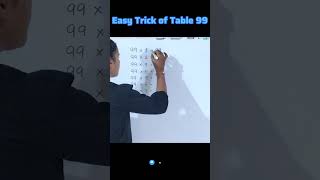 Easy Trick of Table 99