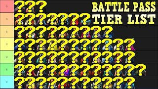 MY BROTHERS FORTNITE BATTLE PASS TIER LIST WILL MAKE YOU RAGE!