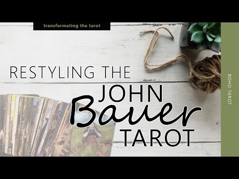 Restyling the John Bauer Tarot