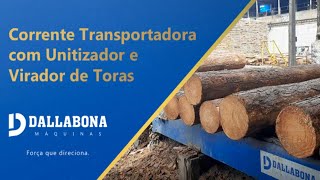 Corrente Transportadora de Toras