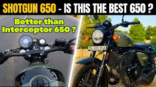 Is This Really New 650 ? | Royal Enfield Shotgun 650 1st Ride Review | Better than Interceptor 650?