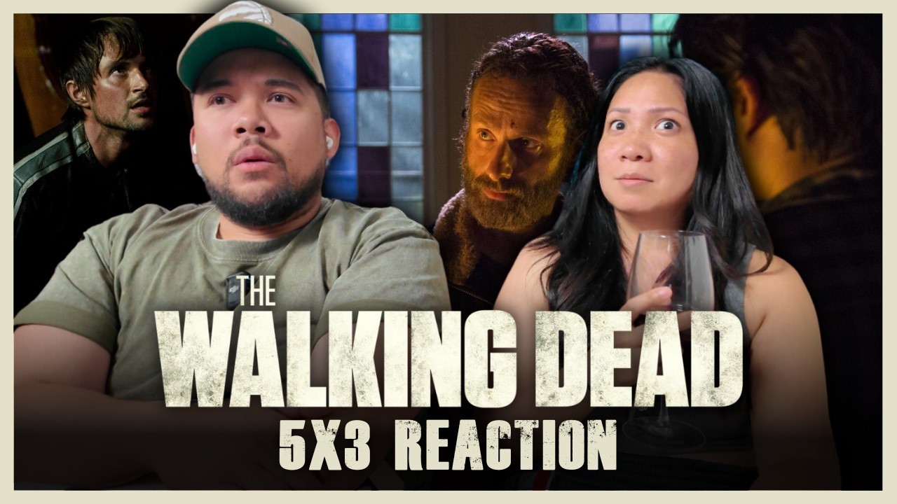 My Wife Watches *THE WALKING DEAD* For The First Time | 5x3 Reaction | Four Walls and a Roof