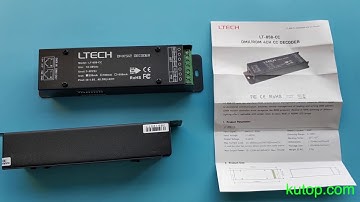 LTech LT-858-CC 4CH CC DMX/RDM decoder - kutop.com