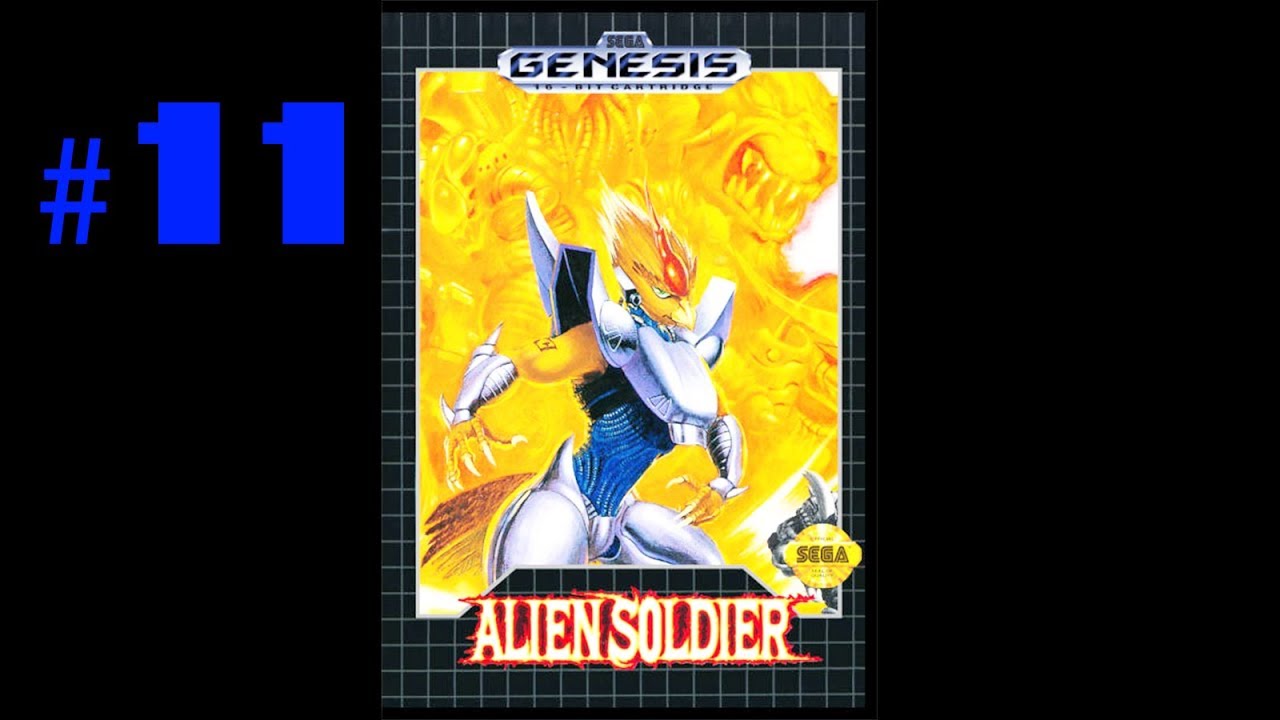 SEGA GENESIS ALL GAMES - #11 Alien Soldier - YouTube