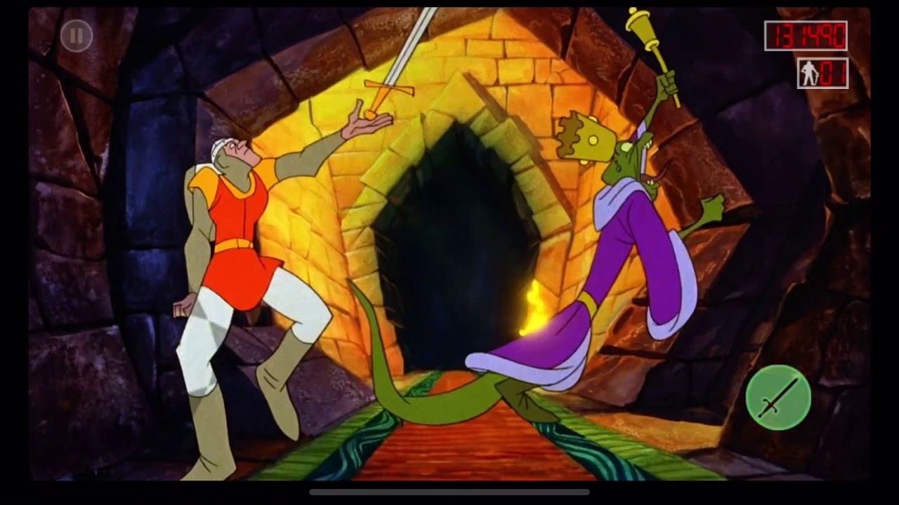 iOS Dragon’s Lair walkthrough - YouTube