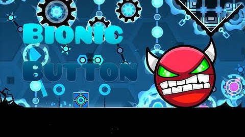 Geometry Dash│Bionic Button (Easy Demon) (3 Coins), By Darnoc