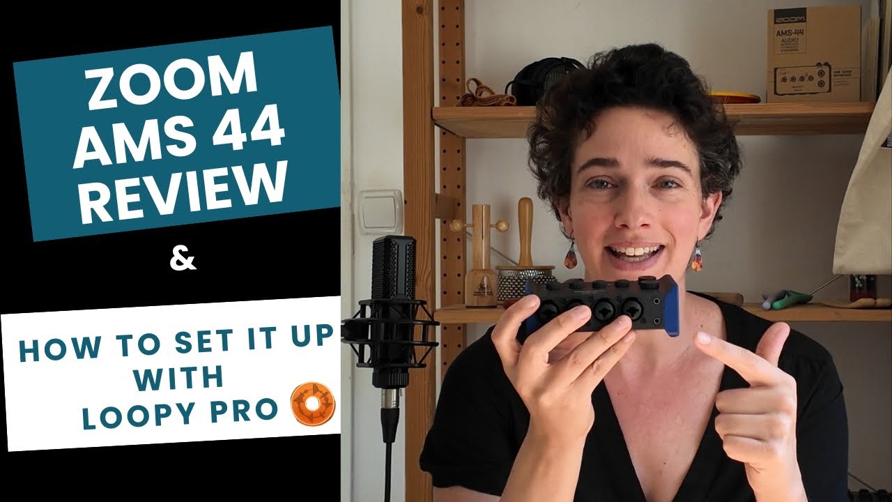 ZOOM AMS 44 INTERFACE FOR MUSIC AND CONTENT CREATORS & LEKATO K18