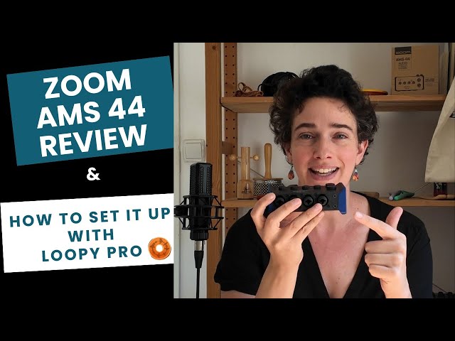 Zoom AMS-44 Review + Loopy Pro Audio Interface Setup - YouTube