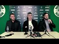 Nick Montgomery's First Hibs Press Conference | Hibernian FC