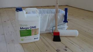 Нанесение Паркетного Лака Bona Mega One