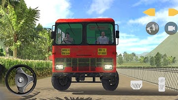 Old Tata Bus Driving Games 2025 - Indian Sleeper Bus simulator - Bus Game Android Gameplay video 
