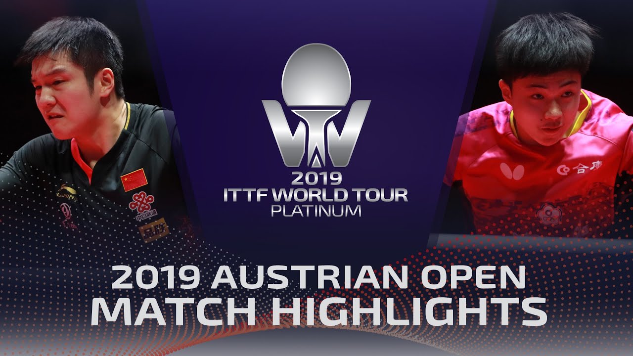 Fan Zhendong vs Lin JunYu 2019 ITTF Austrian Open Highlights (1/4